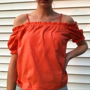 BUNDLE!! Two off the shoulder shirts from H&M
